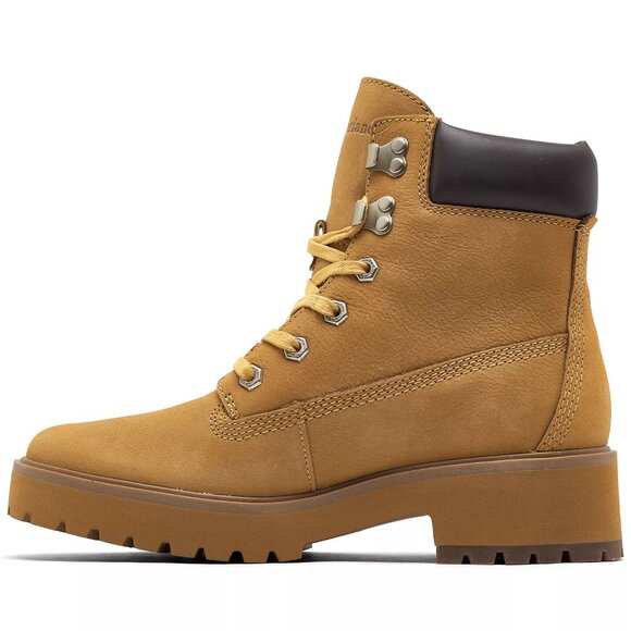 Timberland Women's Carnaby Cool 6-Inch Lace-Up Boots Wheat, Size 8 (New) - Picture 13 of 16
